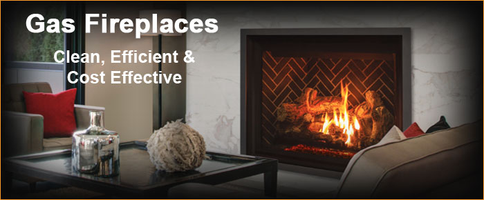 Gas fireplaces: clean, efficient, and cost effective.